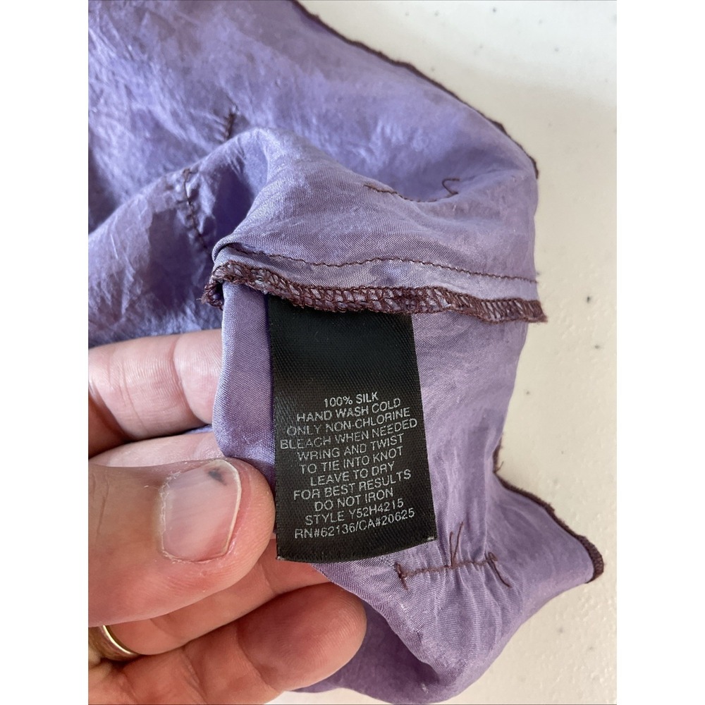 Vtg Y2K Guess Jeans Sequin Cami Silk Fairy Tank Top XS Spaghetti Babydoll Party - Picture 10 of 13